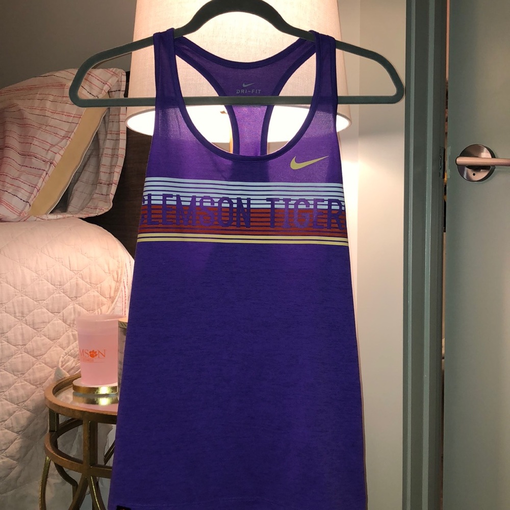 Clemson Tigers Nike Workout Tank